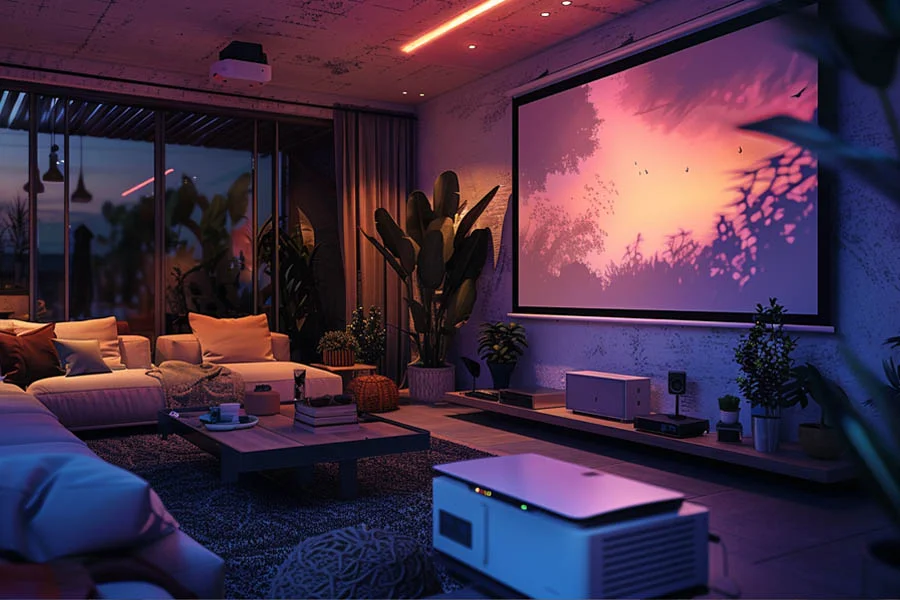 projector to replace tv